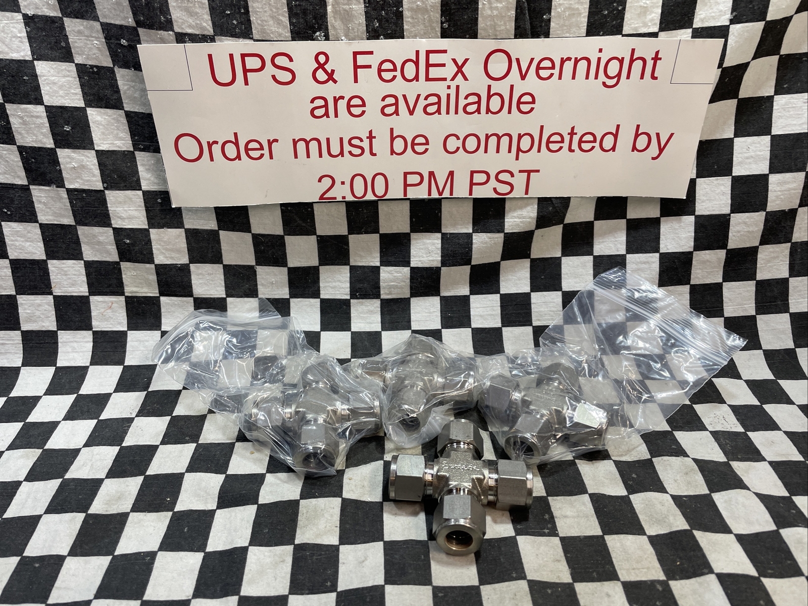 SWAGELOK Union Cross Fitting 1/2″, SS-810-4, SS8104, Lot of 4 ,Shipsameday #Z20