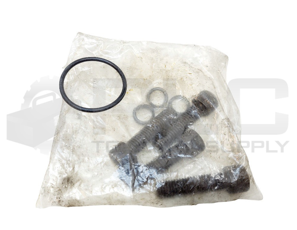 NEW ANCHOR FLANGE CO. HYDRAULIC FLANGE, 4-BOLT W/ GASKET W/ SCREWS