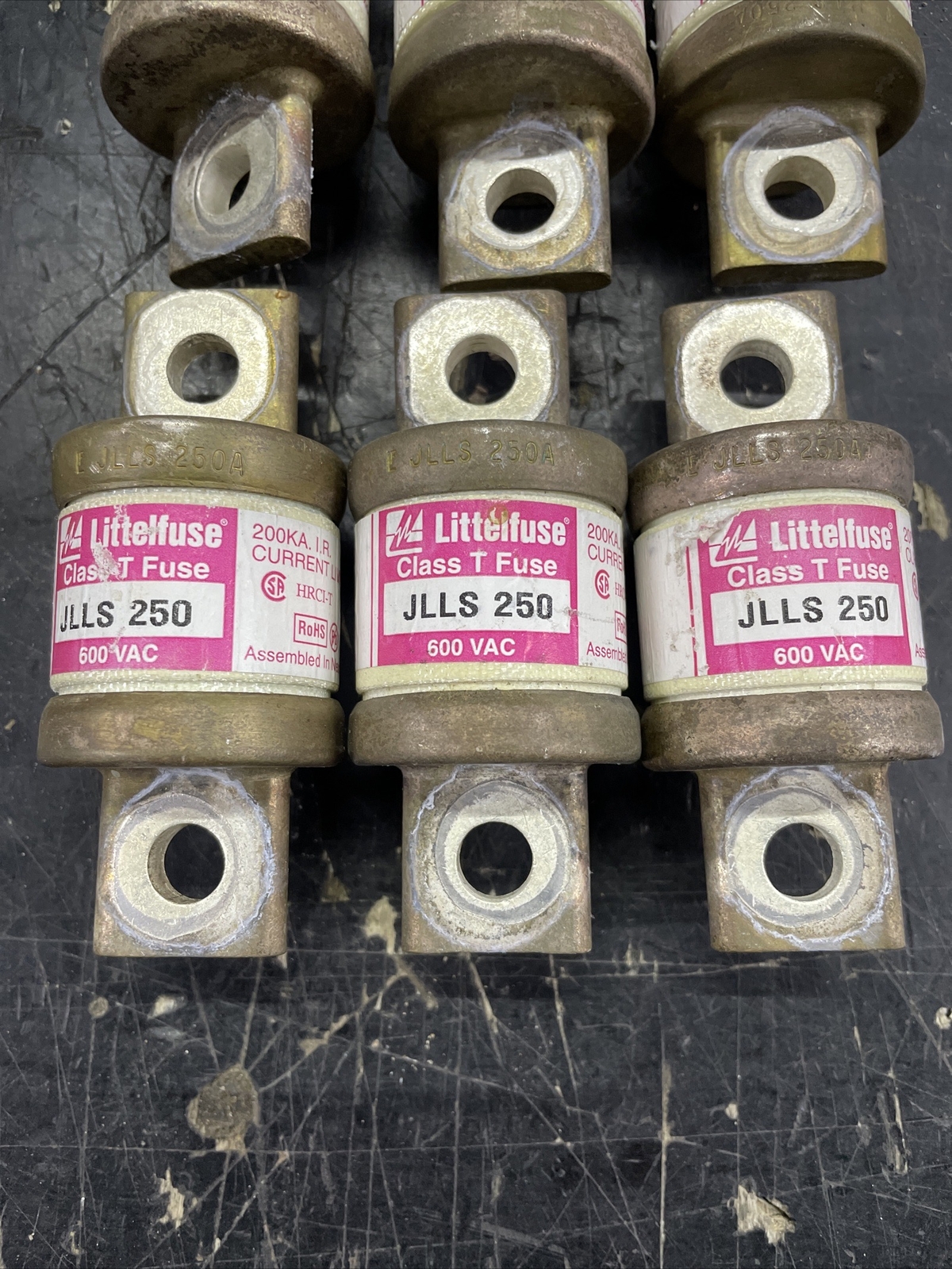 1 FUSE LITTELFUSE 250A 600V CLASS T FUSE JLLS-250