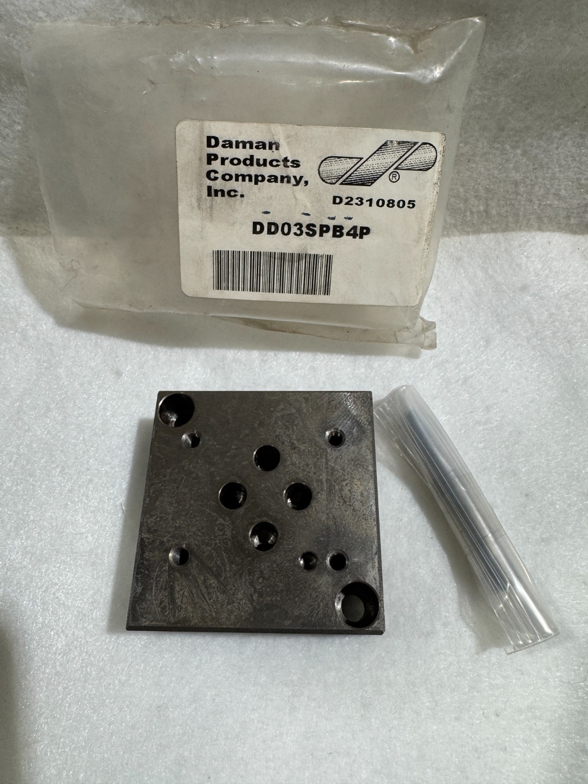 Daman Products DD03SPB4P Ductile Valve Subplate 1105