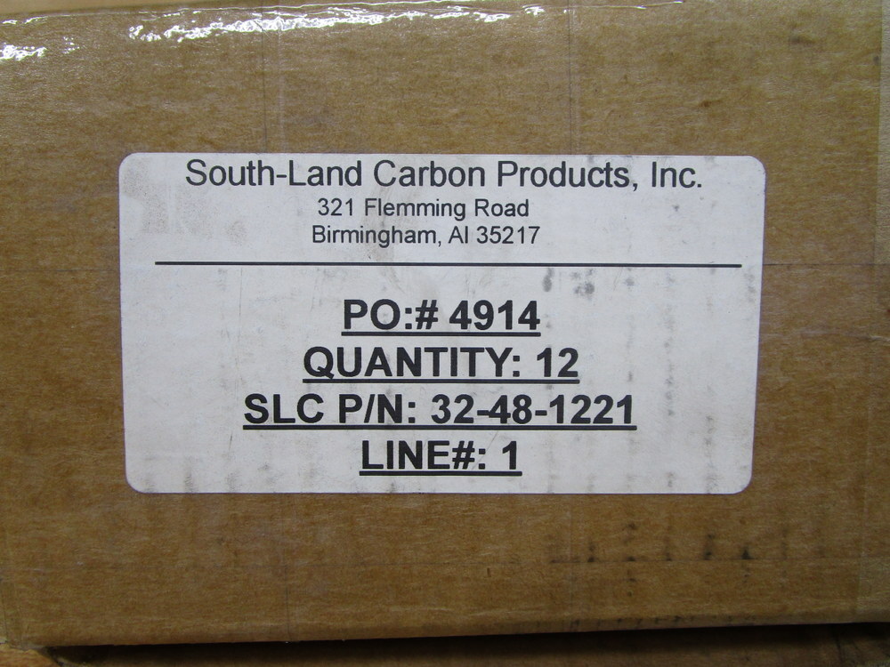 South-Land Carbon 32-48-1221 Carbon Brush 1221 (Pack of 12)