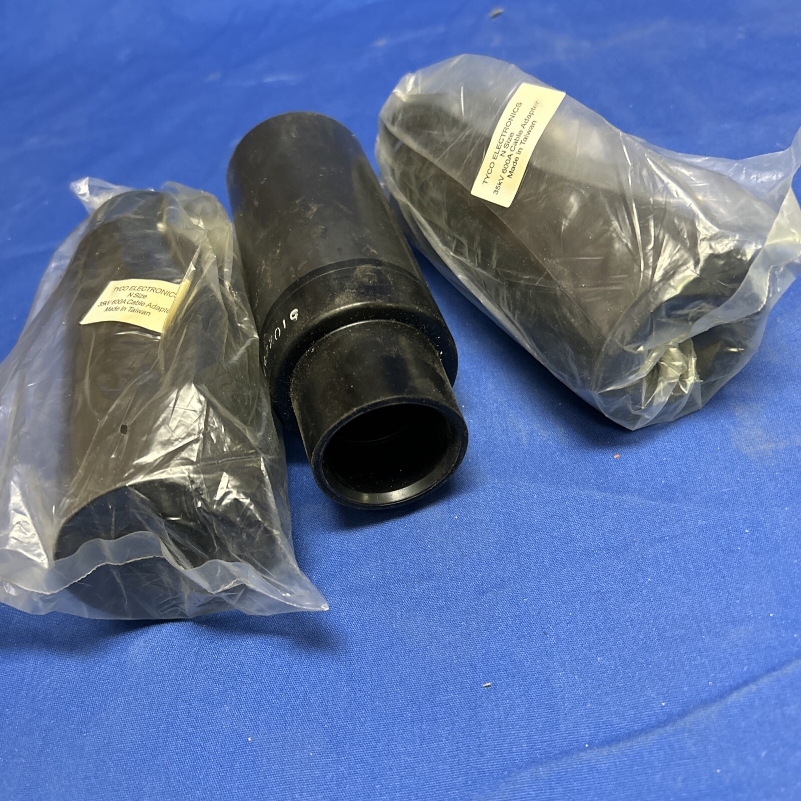 New set of 3 TE Connectivity 35 kV 600A Cable Adapter 35KV 600A N 1.485-1.595
