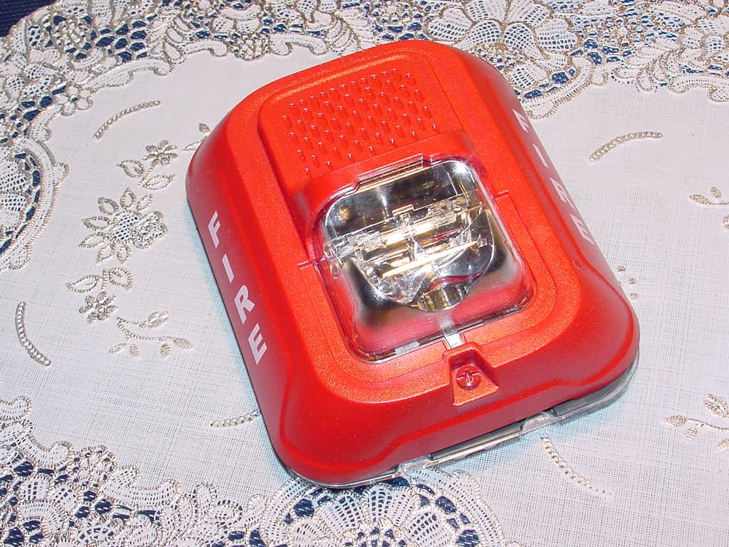 Bulk Pack (10 count) System Sensor SRL-BP10, Fire Alarm Strobe RED, Indoor, NEW