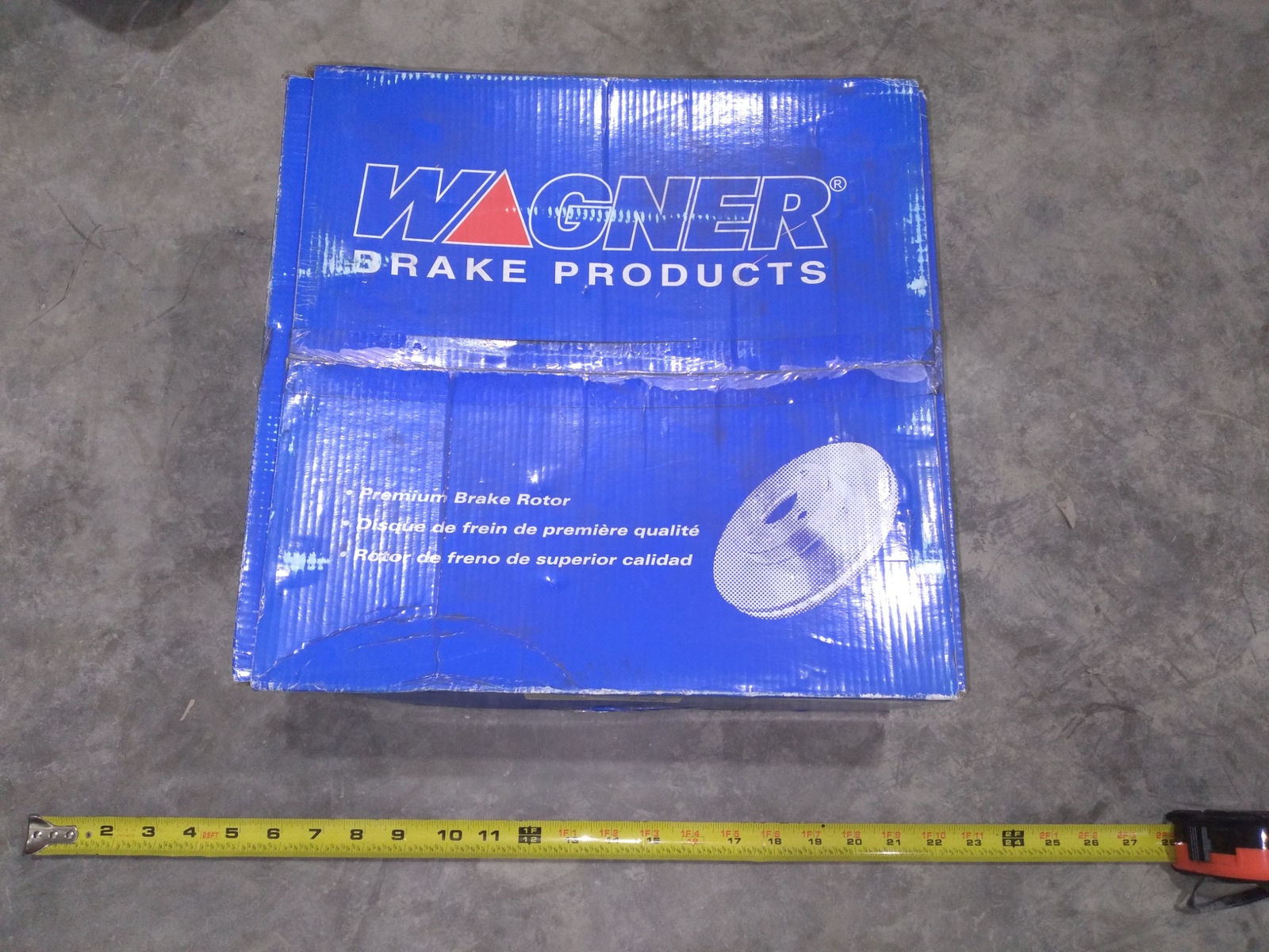 WAGNER BRAKE BD126005E ROTOR