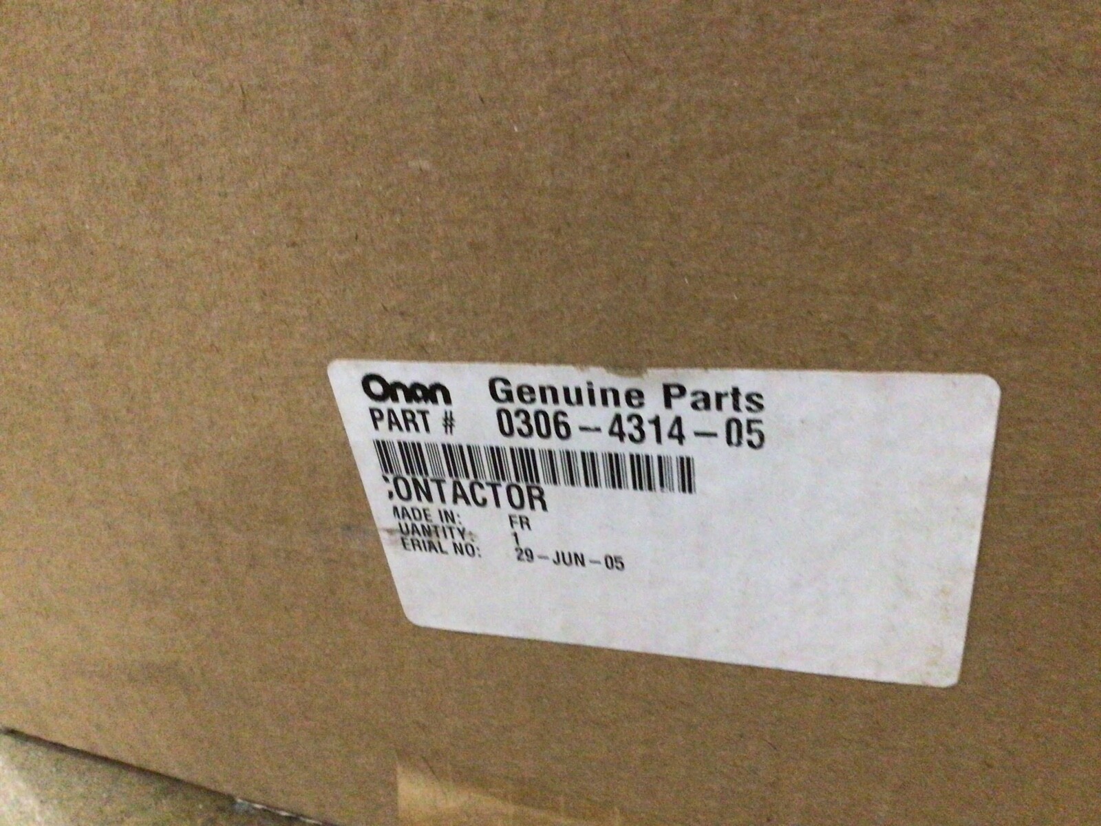 NEW Telemecanique CR1F185 Contactor CUMMINS ONAN 0306-4314-05