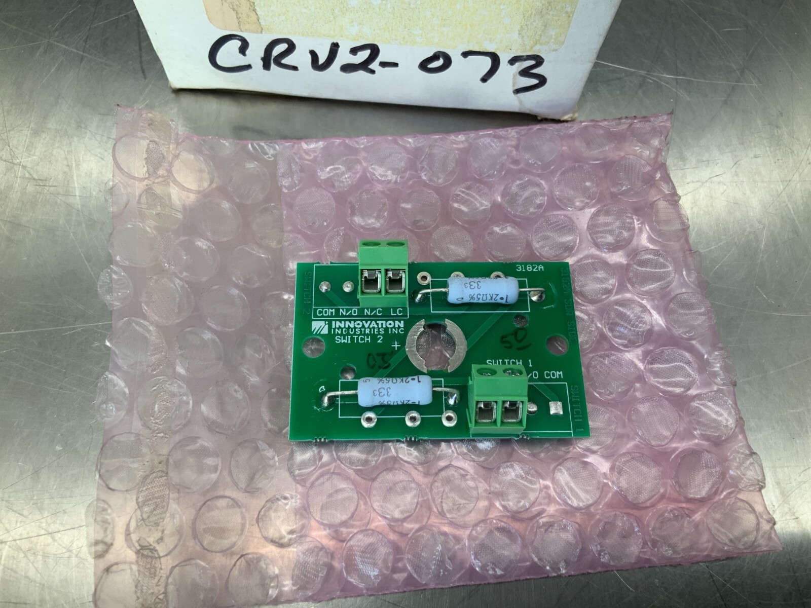 (8) Innovation Industries 3182A SDR Switch Card