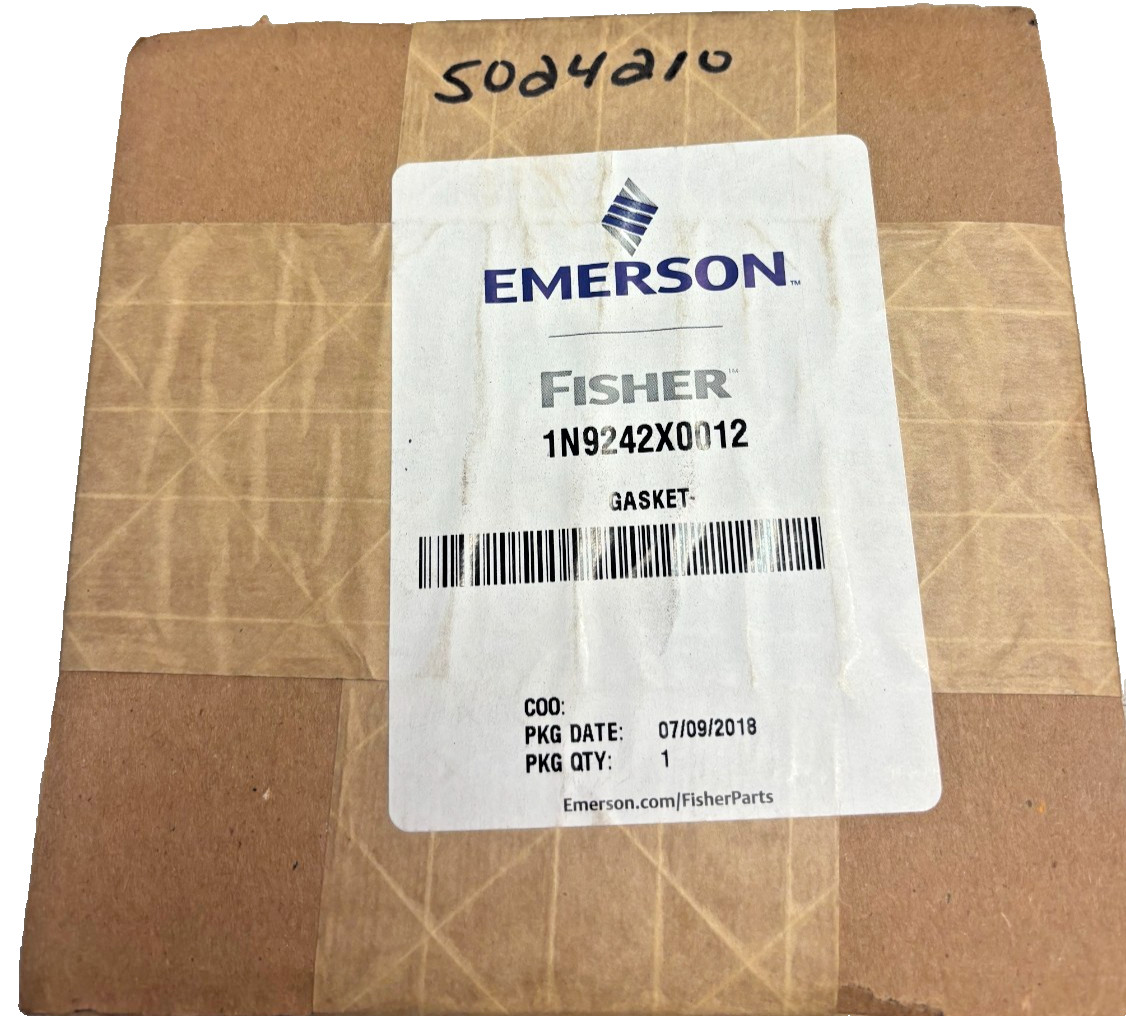 Emerson Fisher 1N9243X0012 Spiral Wound Gasket–Industrial Valve/OEM Replacement