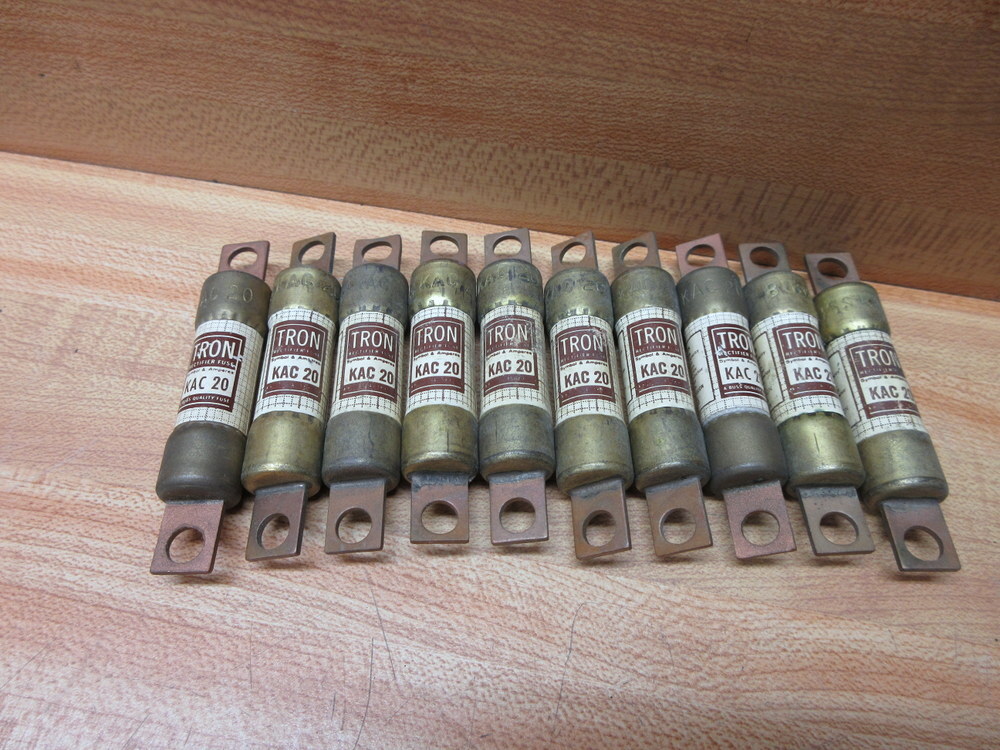 Buss KAC-20 Bussmann Fuse Cross Ref 1DK16 (Pack of 10)
