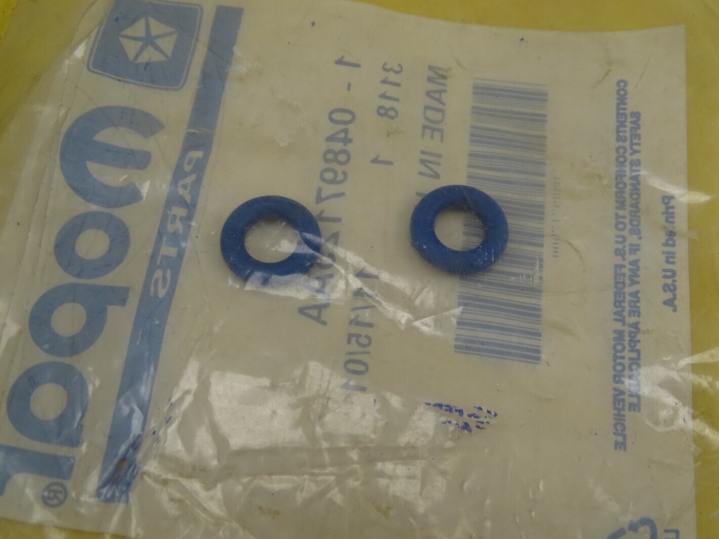 Mopar Fuel Injector O-Ring Kit , 1-04897125AA