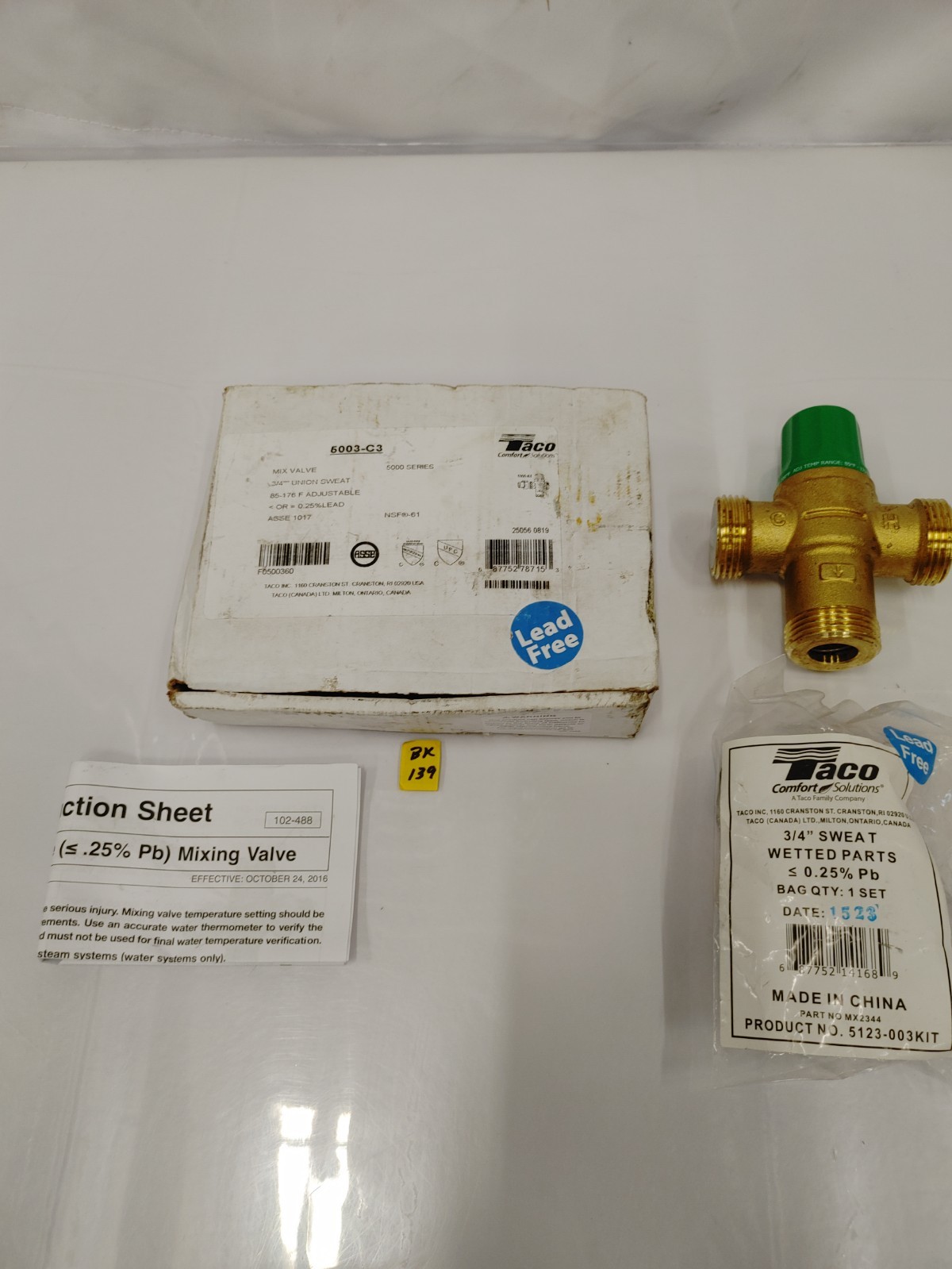 Taco 5003-C3 Mixing Valve