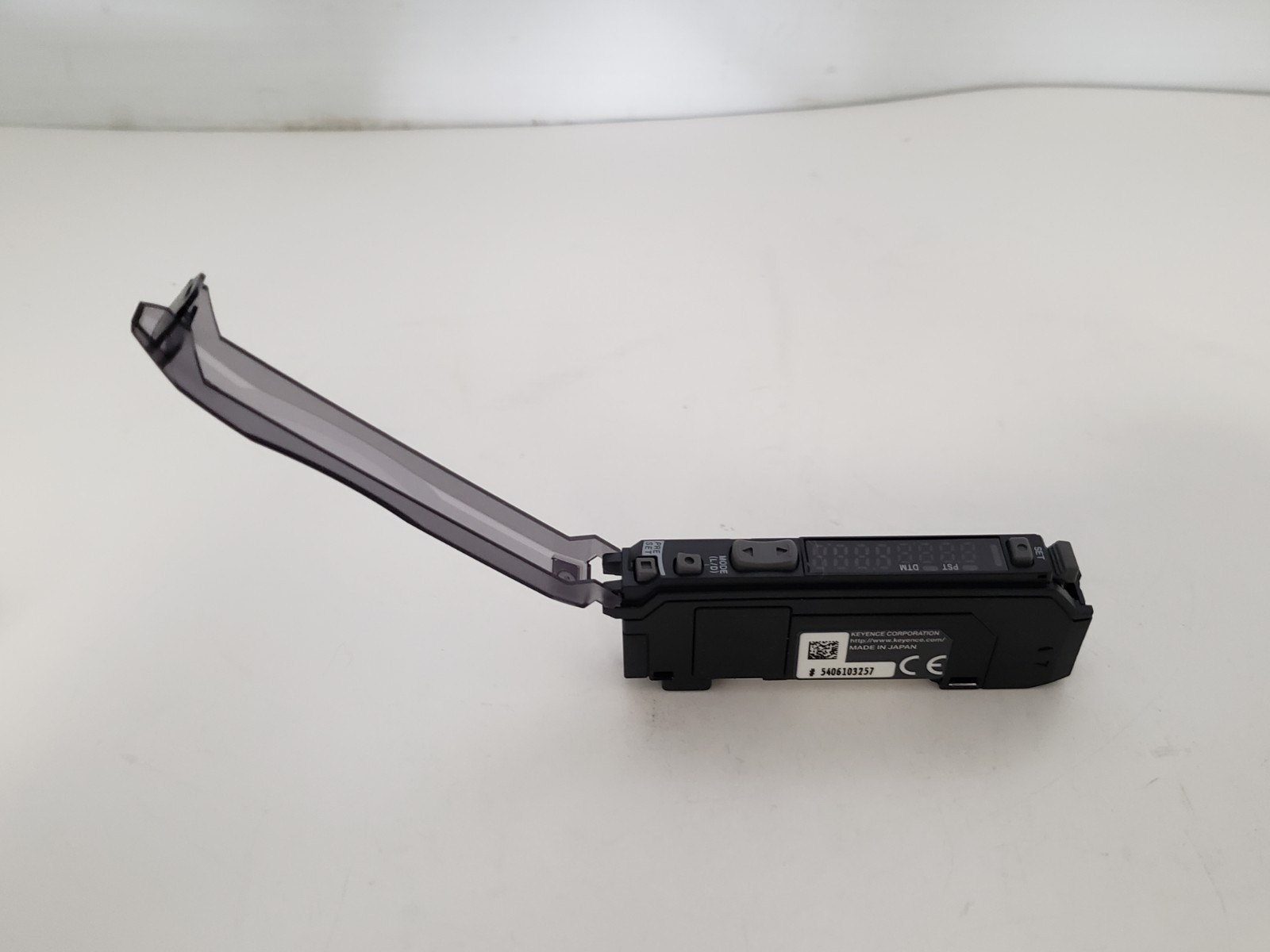 KEYENCE FS-N10 DIGITAL FIBER AMPLIFIER EXPANSION UNIT 12-24VDC RED LED NIB