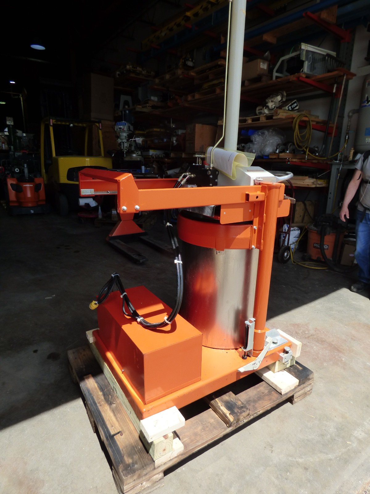 Orwak Commercial Waste Trash Compactor 5030-B 115v Ph1 Flex In-Bag 50/60hz
