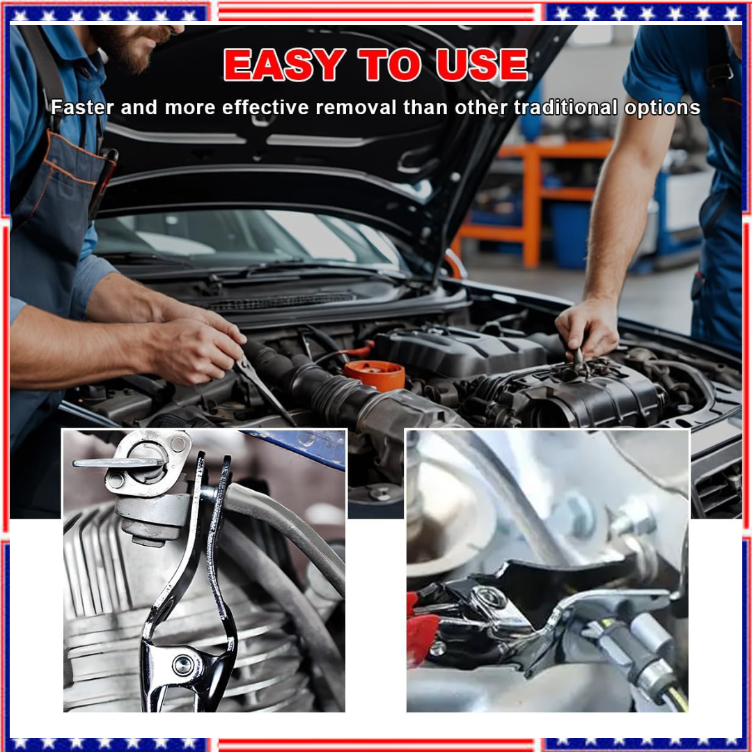 Automobile Hose Removal Pliers, Premium Hose Removal Tool for Fuel and Vacuum Li
