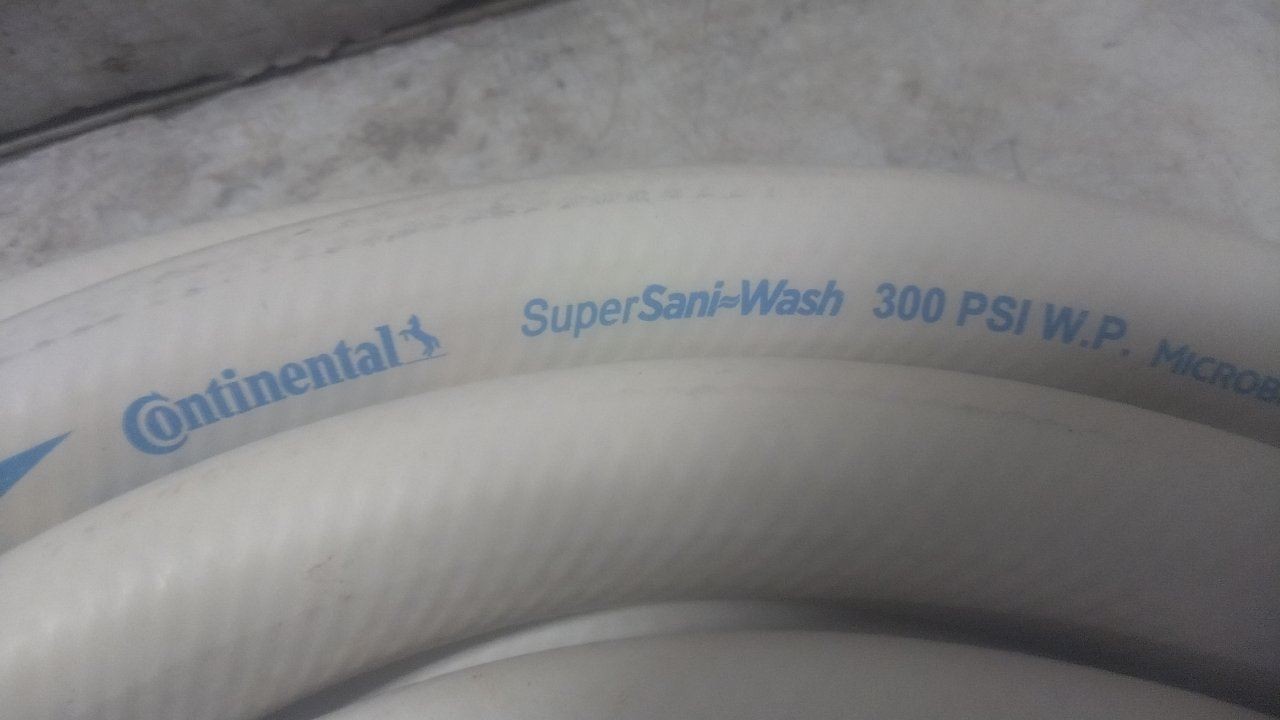 Continental CRX075-25MF-G 2 Pk 3/4 In Inside Dia 25 Ft L Washdown Hose Assembly