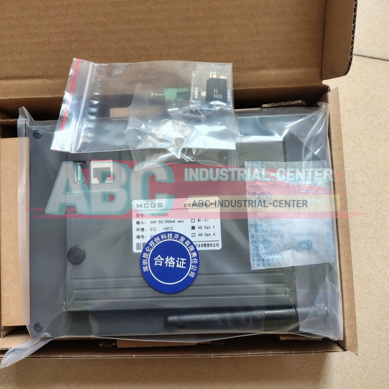 1PCS New MCGS TPC7032Et-4G TPC7032Et 7 inches 128M memory HMI Touch Panel#