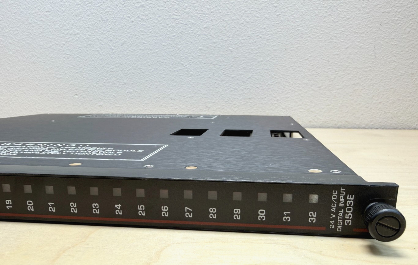 Triconex 3503E EDI Digital Input Module, 24V AC/DC