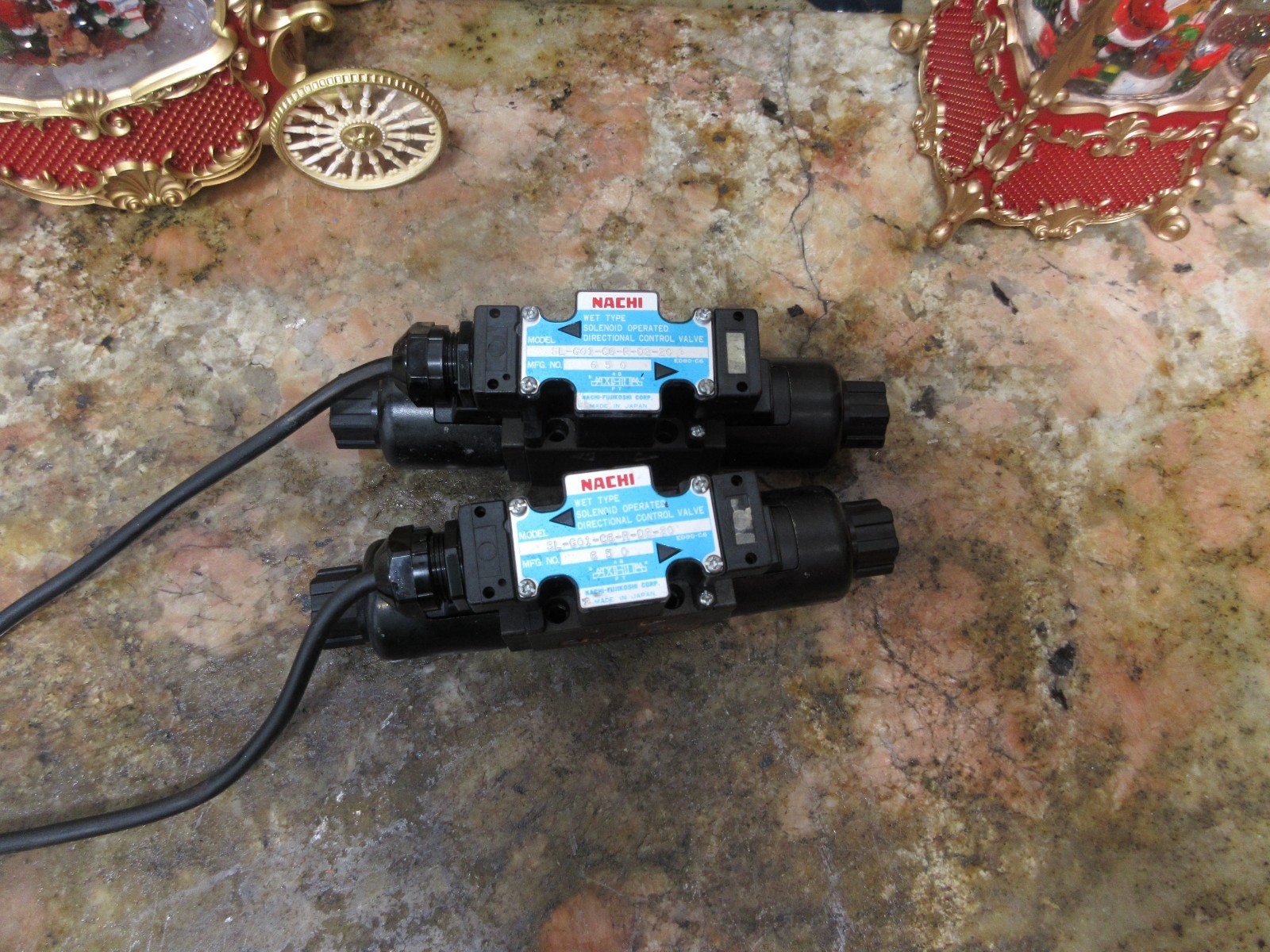 1996 CITIZEN L25 CNC LATHE DAIKIN VALVE SL-G01-C6-R-D2-20 EACH 1