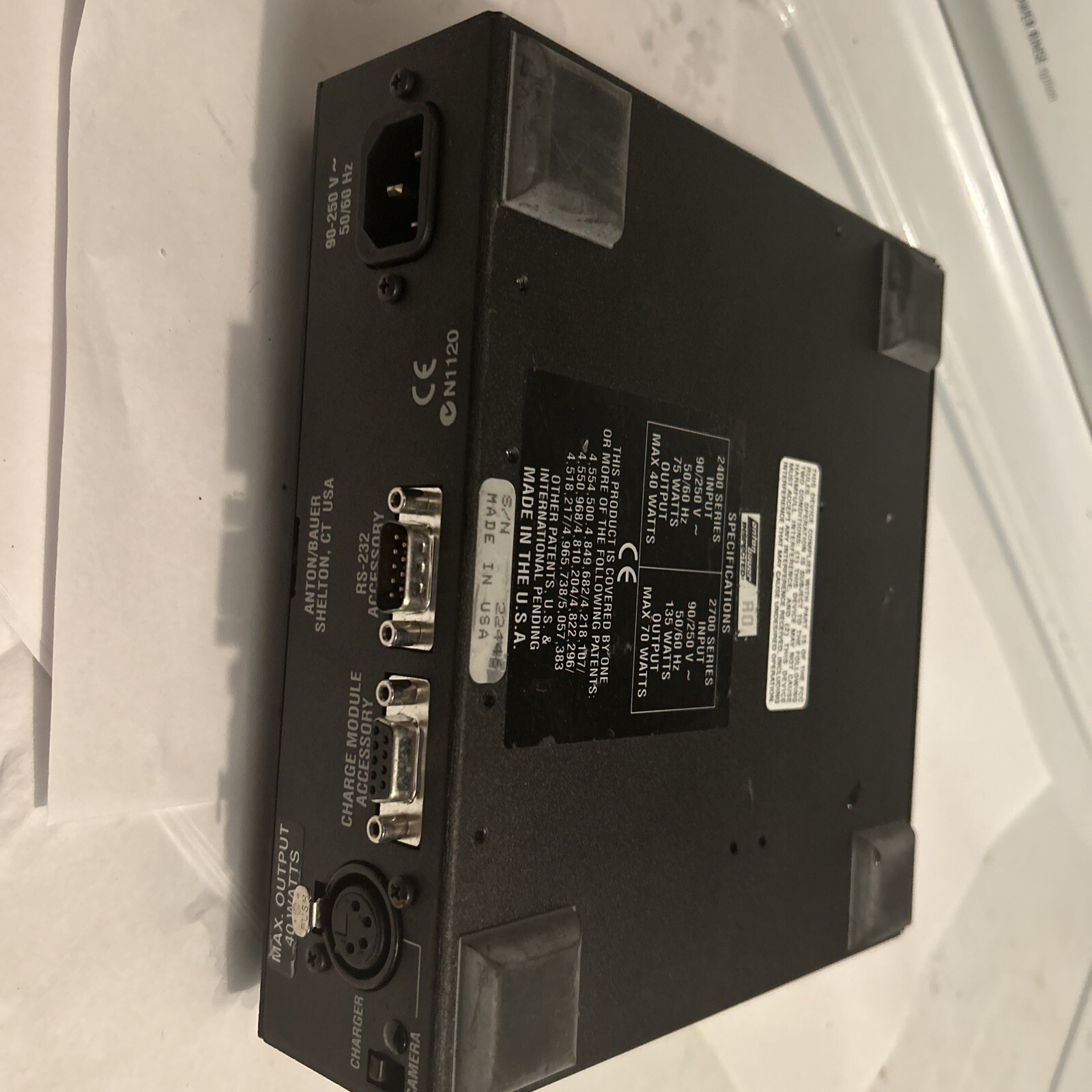 Anton Bauer InterActive 2000 Dual Battery Power Charger