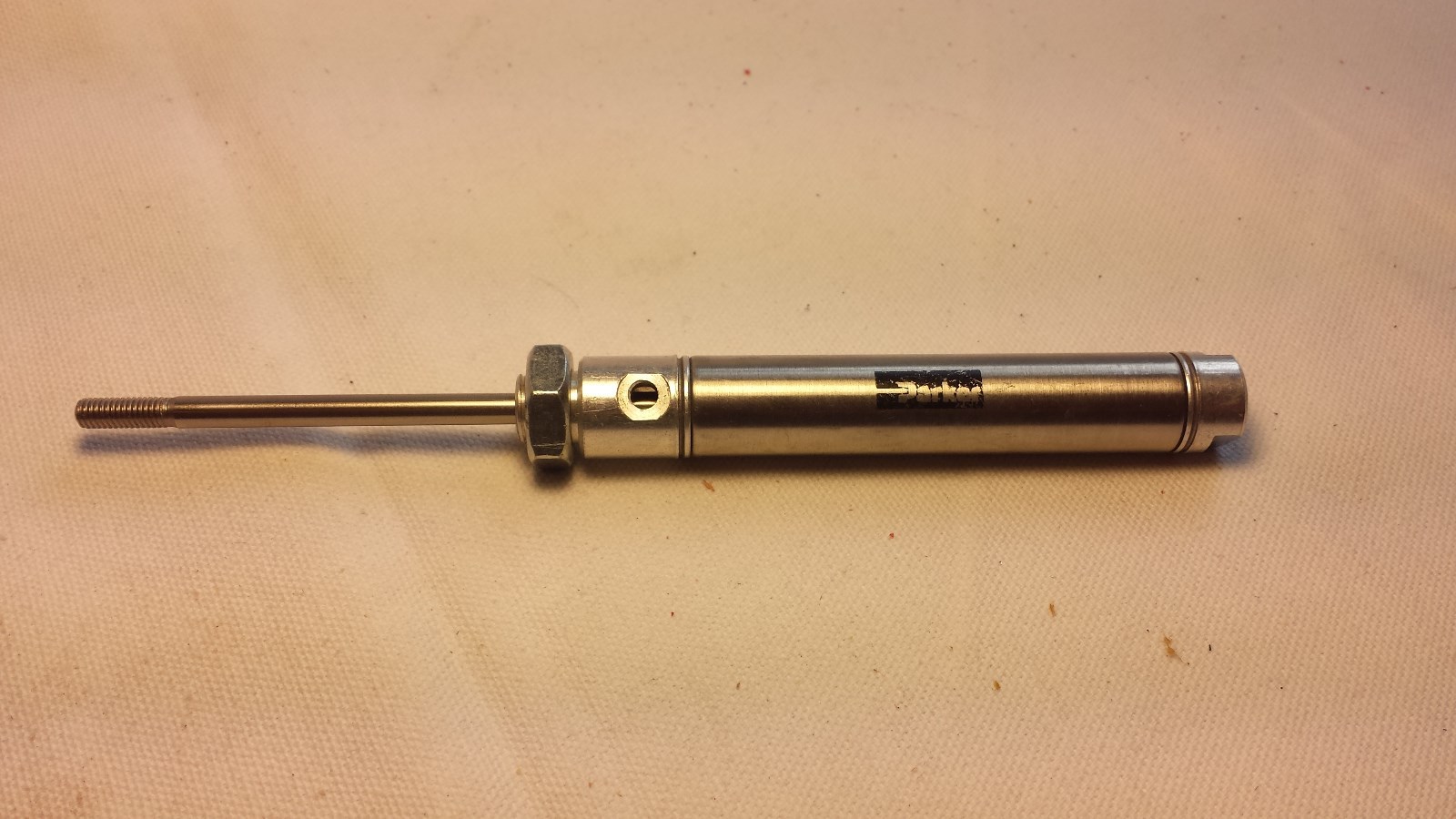 9/16″ Dia. x 2″ Stroke Double Acting Air Cylinder Parker .56DSR02.0, Nose Mount