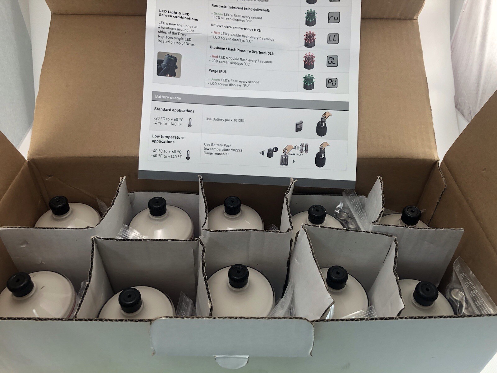 Box Of 10- L0313-612: SYNXTREME HD-1/220; STAR LC KIT, L0313-613. 120 cc * NEW*