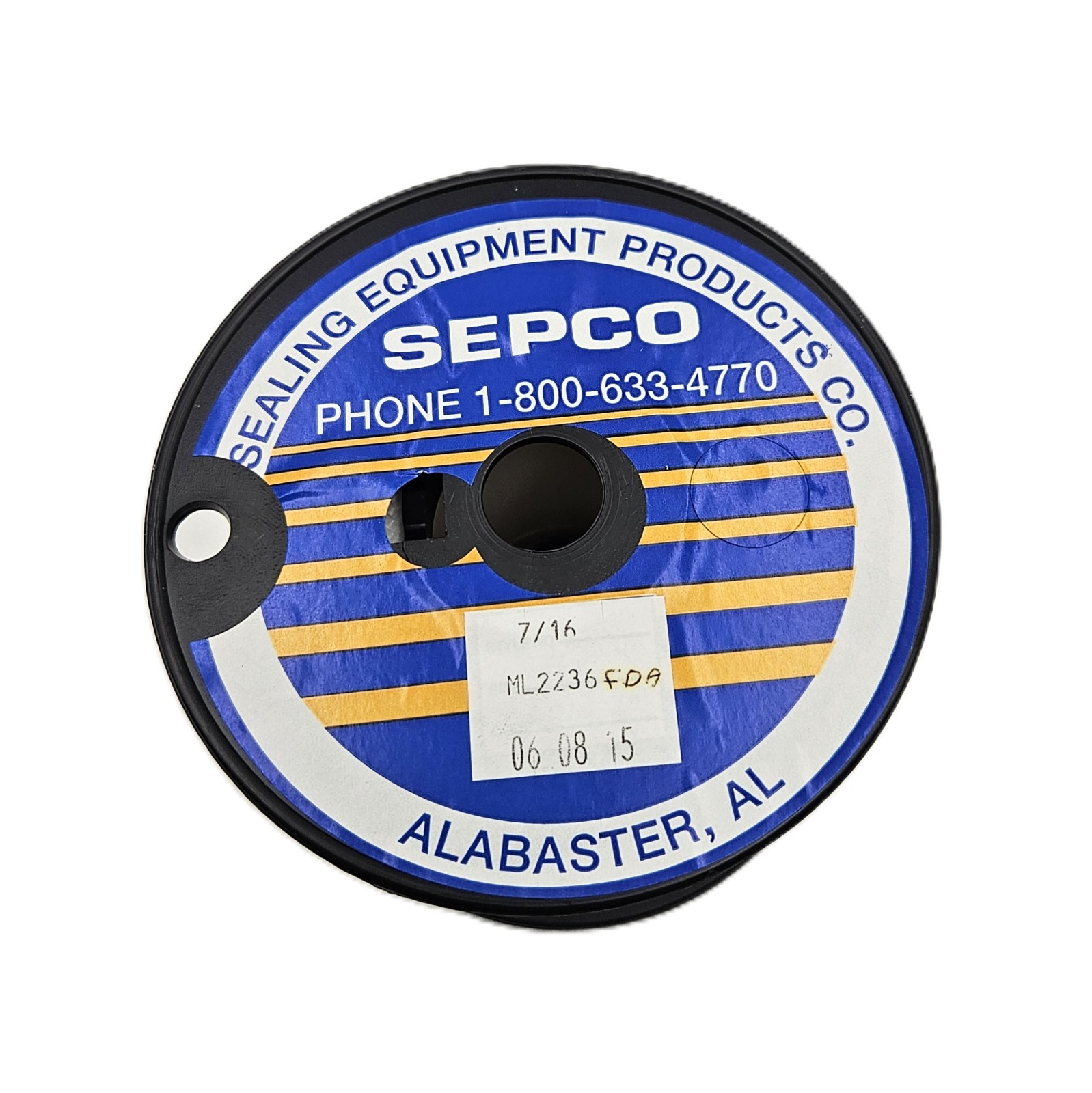 SEPCO ML 2236FDA PTFE PACKING SIZE 7/16 (FAST SHIPPING)