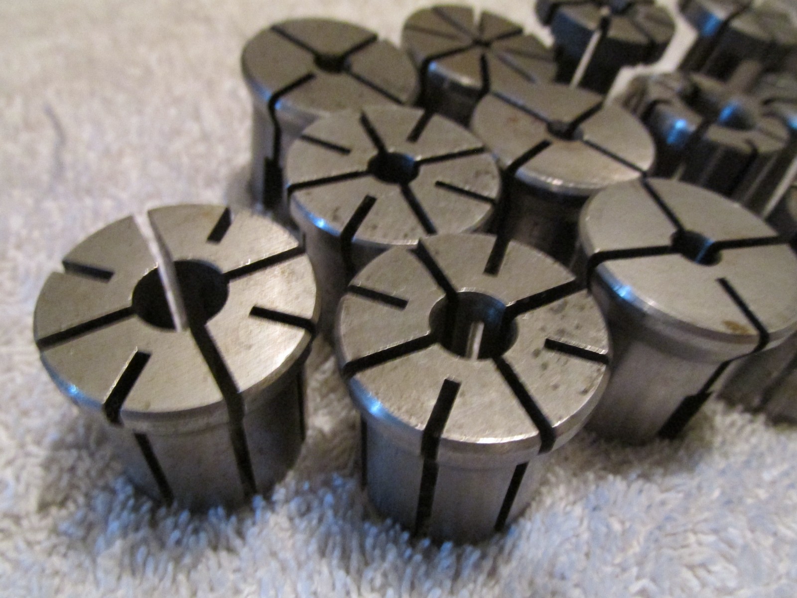 Machinists Weatherhead?? Hose Crimper Die Collet Tool Holder Set BOEING SURPLUS