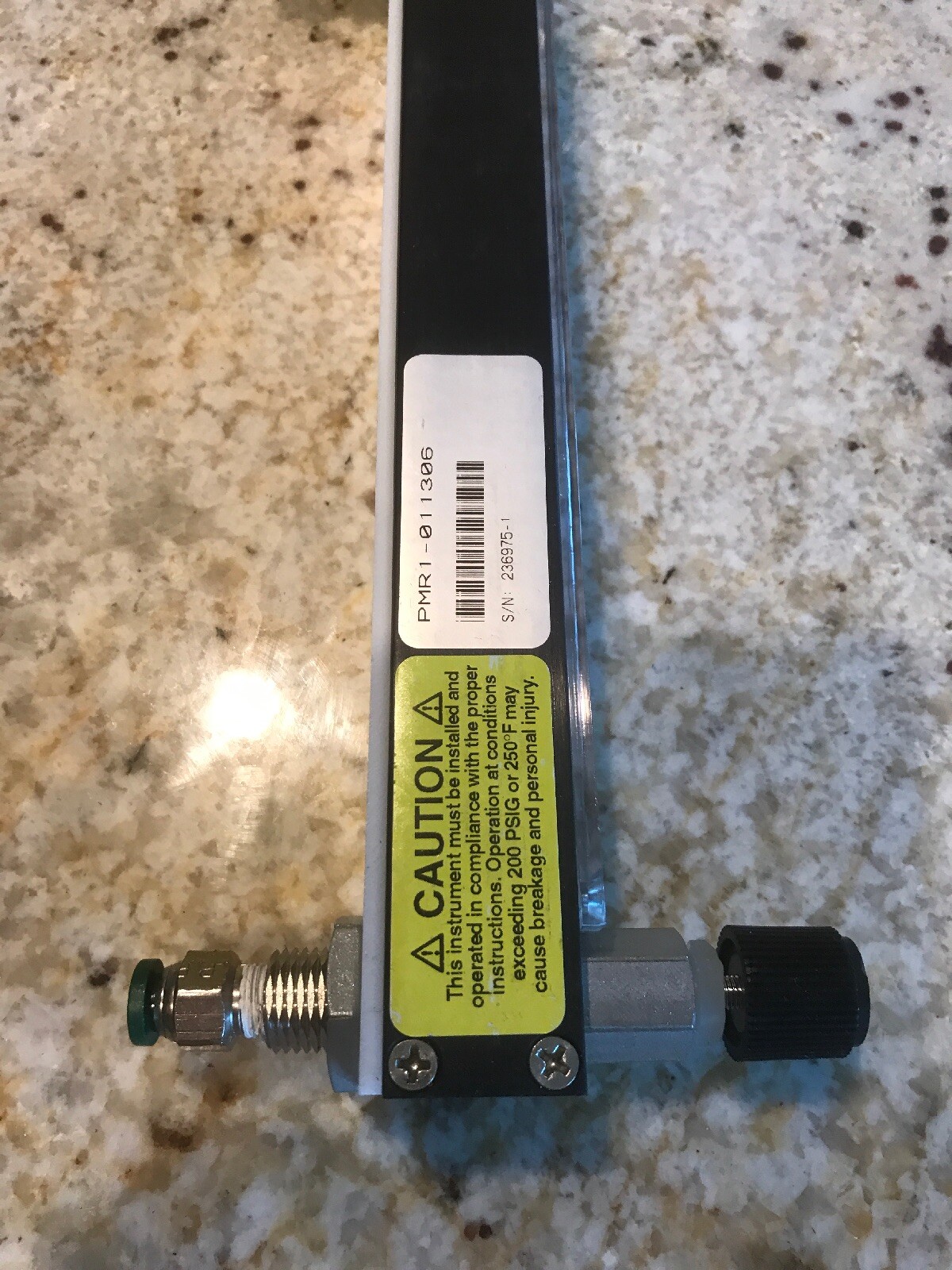 Gilmont Instruments Flow Meter GF-8541-2117 PMR1-011306 150mm Gas Aluminum