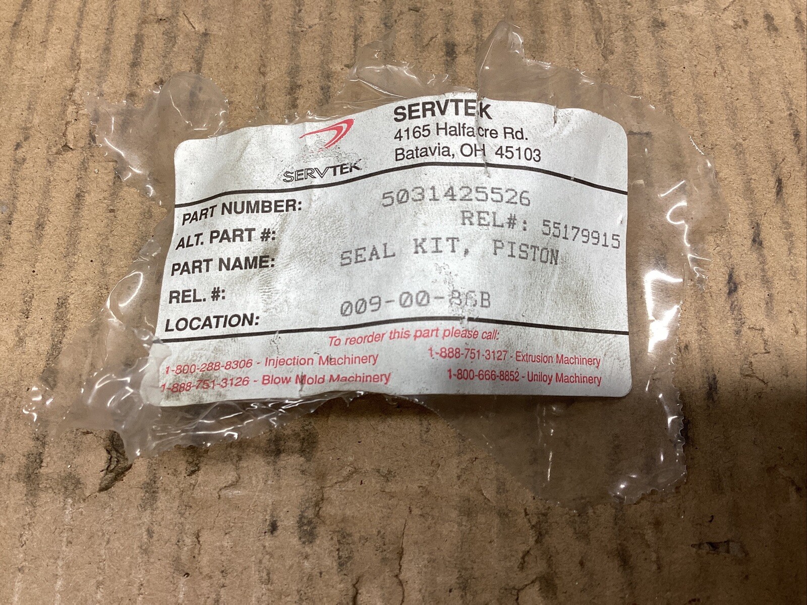 NEW Cincinnati Machine Piston Ring PART # 5031425526 #850M29