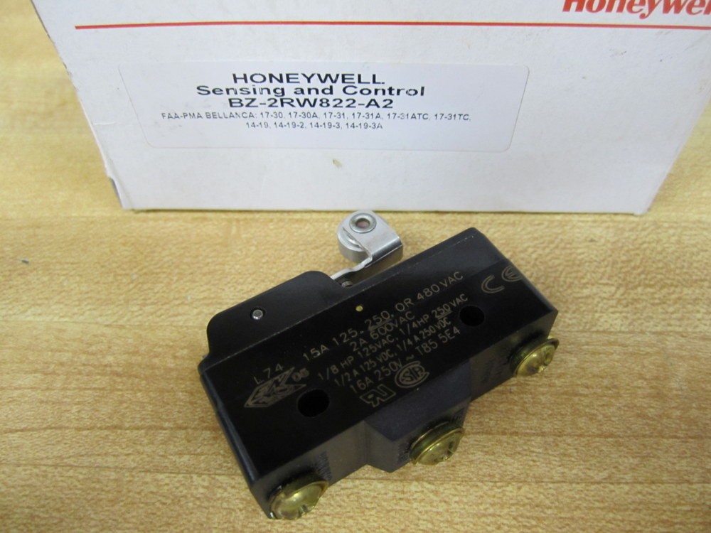 Micro Switch BZ-2RW822-A2 Honeywell Switch BZ2RW822A2 (Pack of 3)