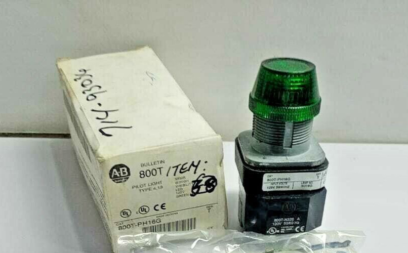 Abb 800T-PH16G Pilot Light Ser T Input 120V 50/60Hz Lamp Number N318G