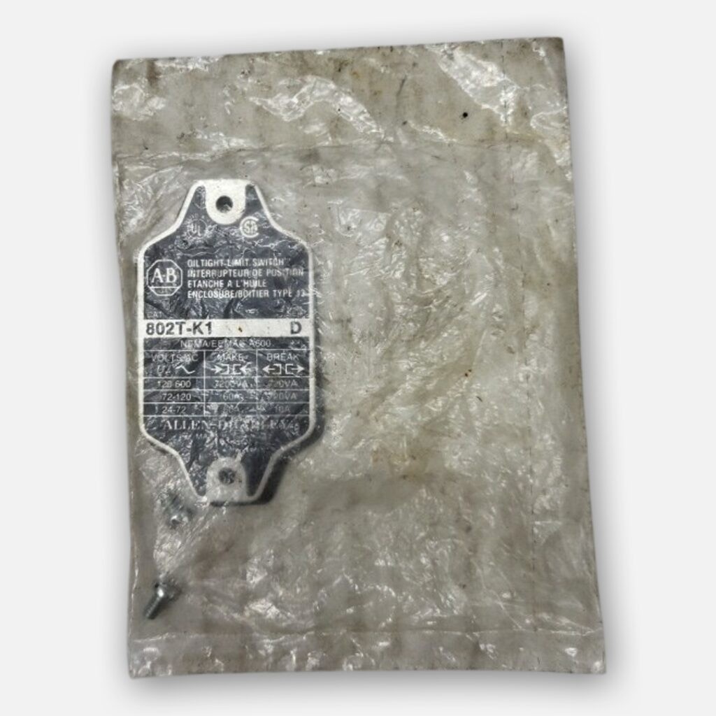 NEW SEALED ALLEN BRADLEY 802T-K1 /D OIL TIGHT LIMIT SWITCH COVER ONLY