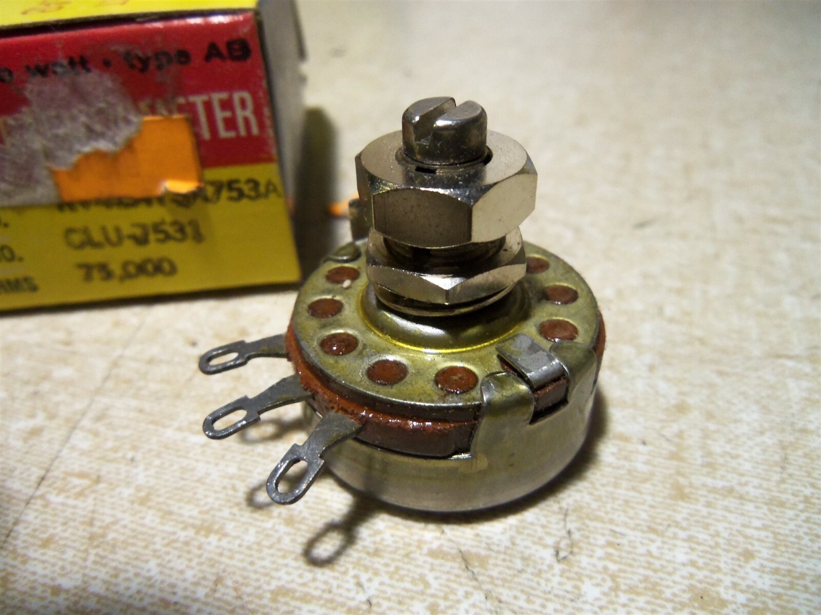 NEW Ohmite CLU-7531 Type AB 2W Potentiometer *FREE SHIPPING*