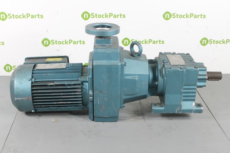 SEW-EURODRIVE R27D16DT80K4 NSMD – .75 HP INLINE GEAR MOTOR 83-415 RPM