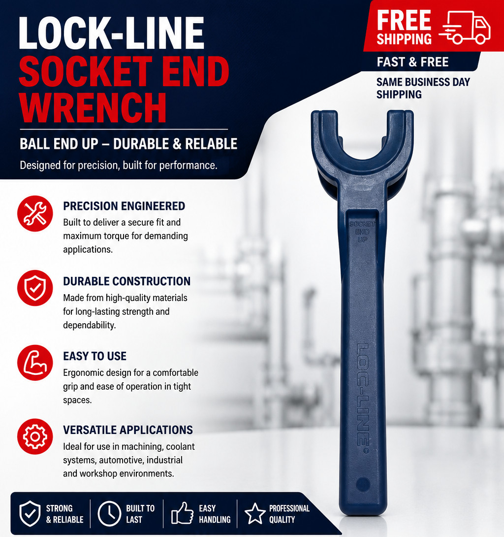 LOC-LINE 78004 Hose Assembly Pliers Tool Blue 3/4″ Hose ID 1-Pack OEM USA