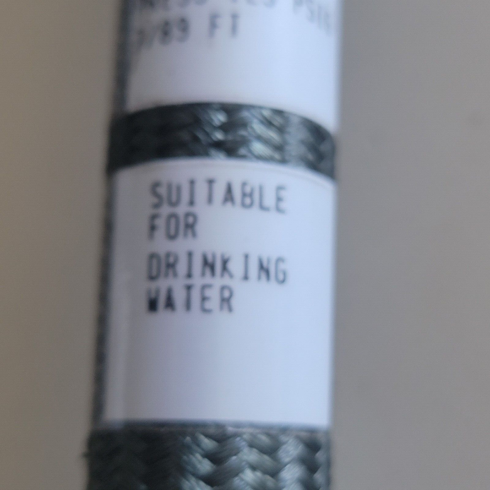 17″ Hydraflow 24984 125 PSI Hose Assembly 45115-12-0164 -Potable Water- 7/89 FT