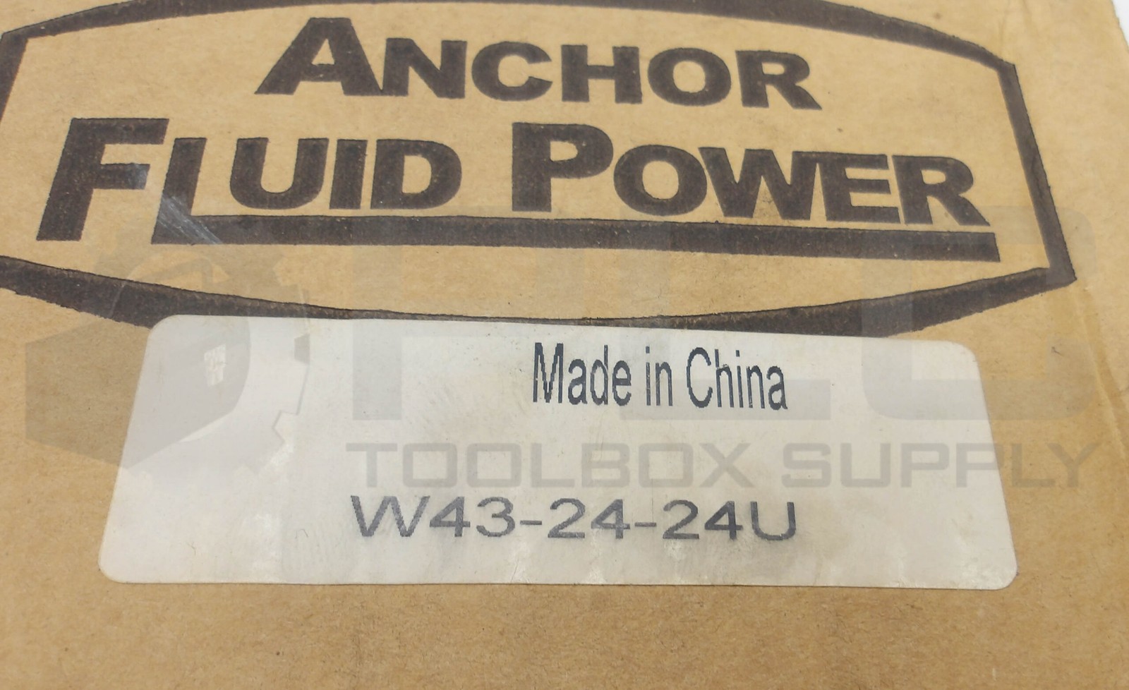 NEW ANCHOR FLUID POWER W43-24-24U 4 BOLT FLANGE 1-3/4″ BORE A-366