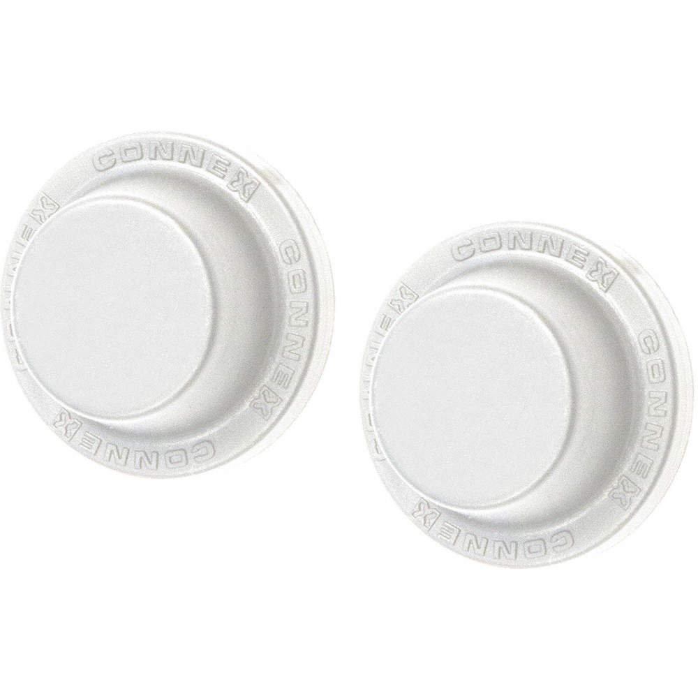 MAG-MATE D1WH Magnetic Door Holder,Plastic,White 52YZ70
