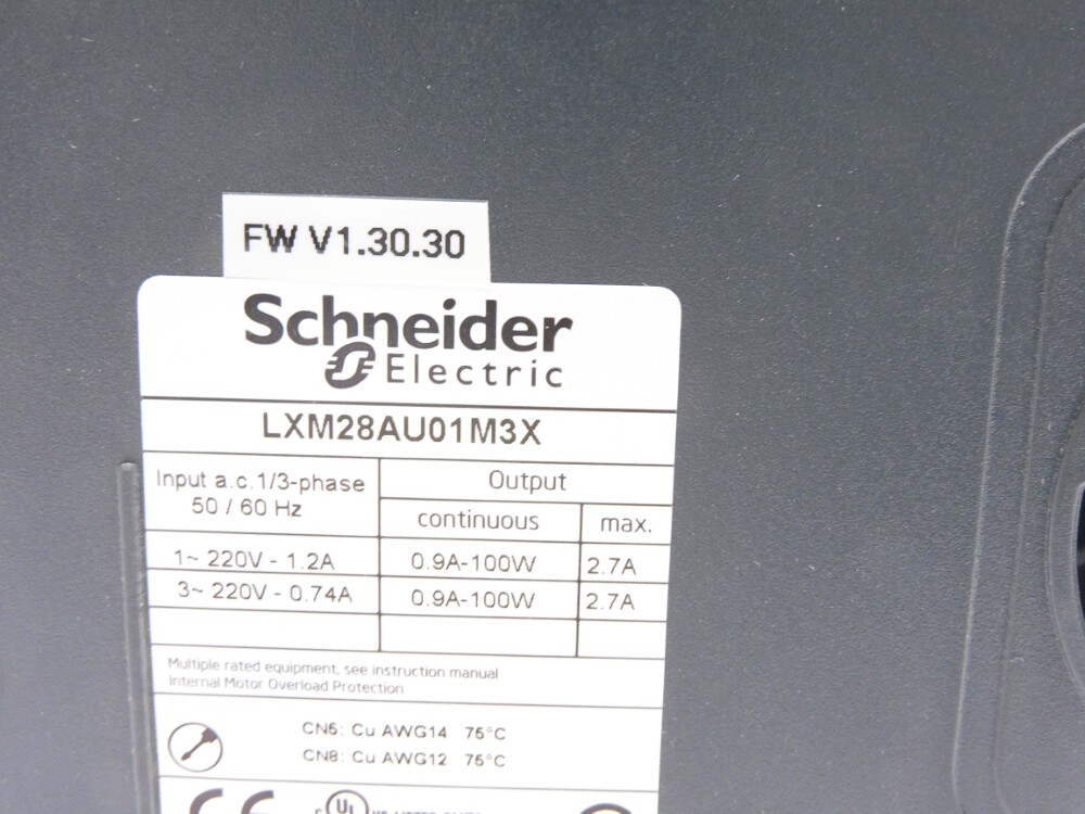 SCHNEIDER ELECTRIC LXM28AU01M3X NSMP