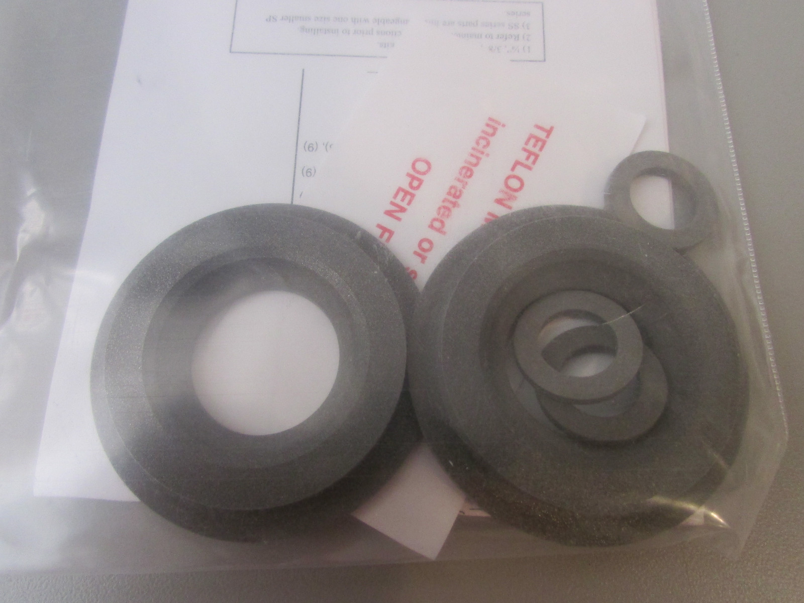 PBM Valve Repair Kit 1” SPHTE5-H-1 Material: S/TFE 316 S/S Filled Teflon.