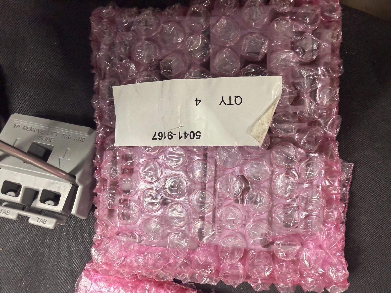 Lot of 4 D5041-9167 Industrial Plastic Draw Latch Toggle Clamp w/ Metal Hoop New