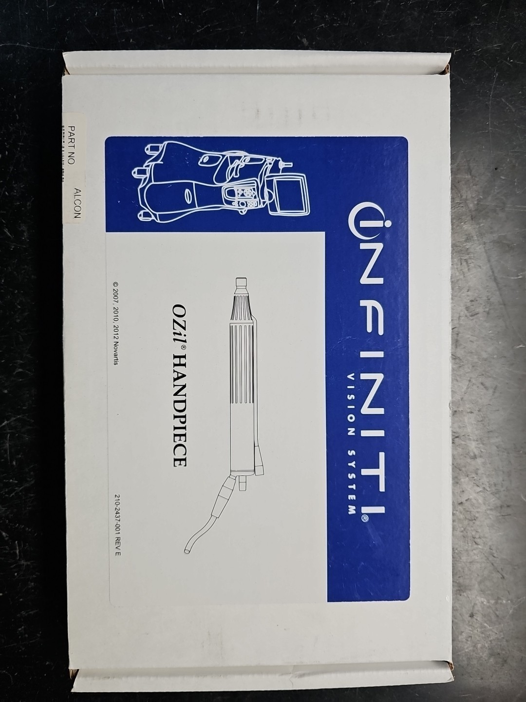 Renewed Alcon Infiniti Ozil Phaco Handpiece Ref 8065750469 6M Warranty