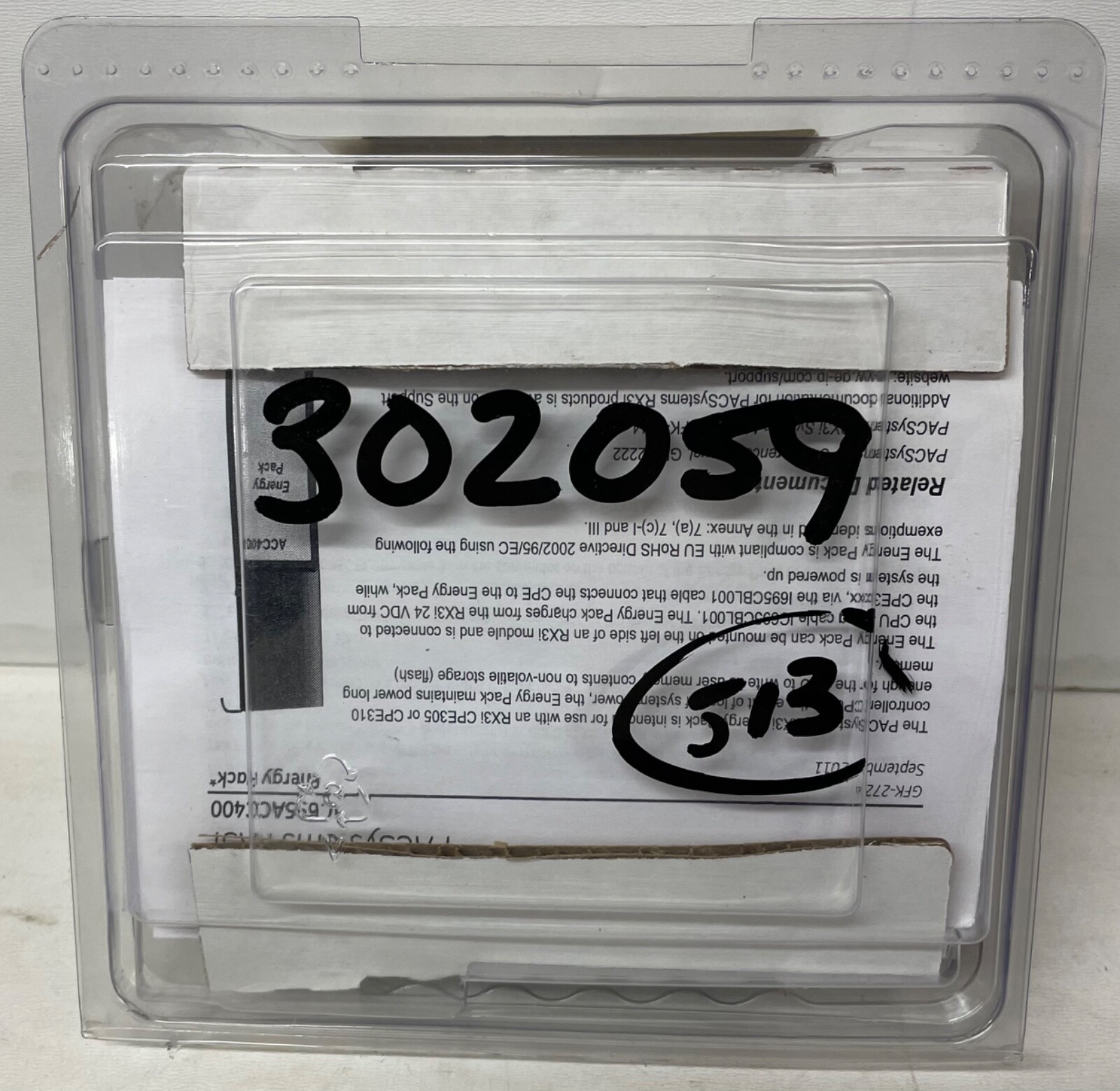 GE IC695ACC400-AA ENERGY PACK MODULE Fanuc