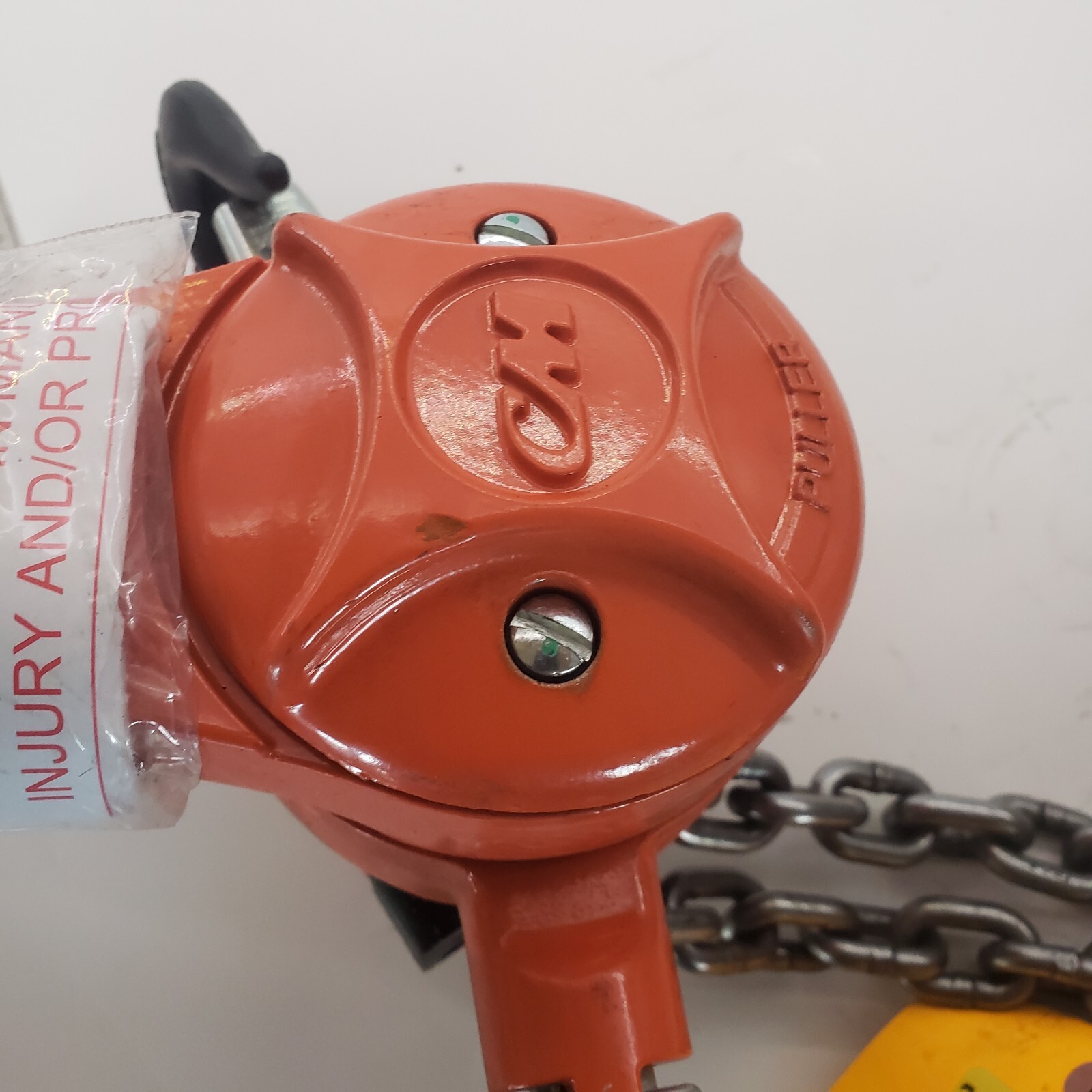 CM 4060 Manual Lever Hoist: 1,500 lb Limit, 58 lb Pull to Lift Load, 1 Chain