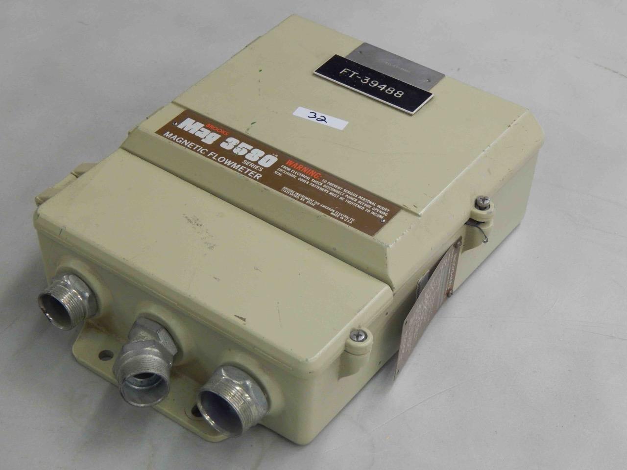 #32 Brooks 3583C2B1D1 MAG 3580 Series Magnetic Flowmeter ​115Vac