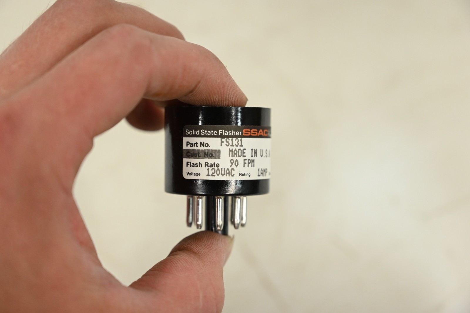 Solid State Advanced Controls (SSAC) FS131 AC Mini Flasher