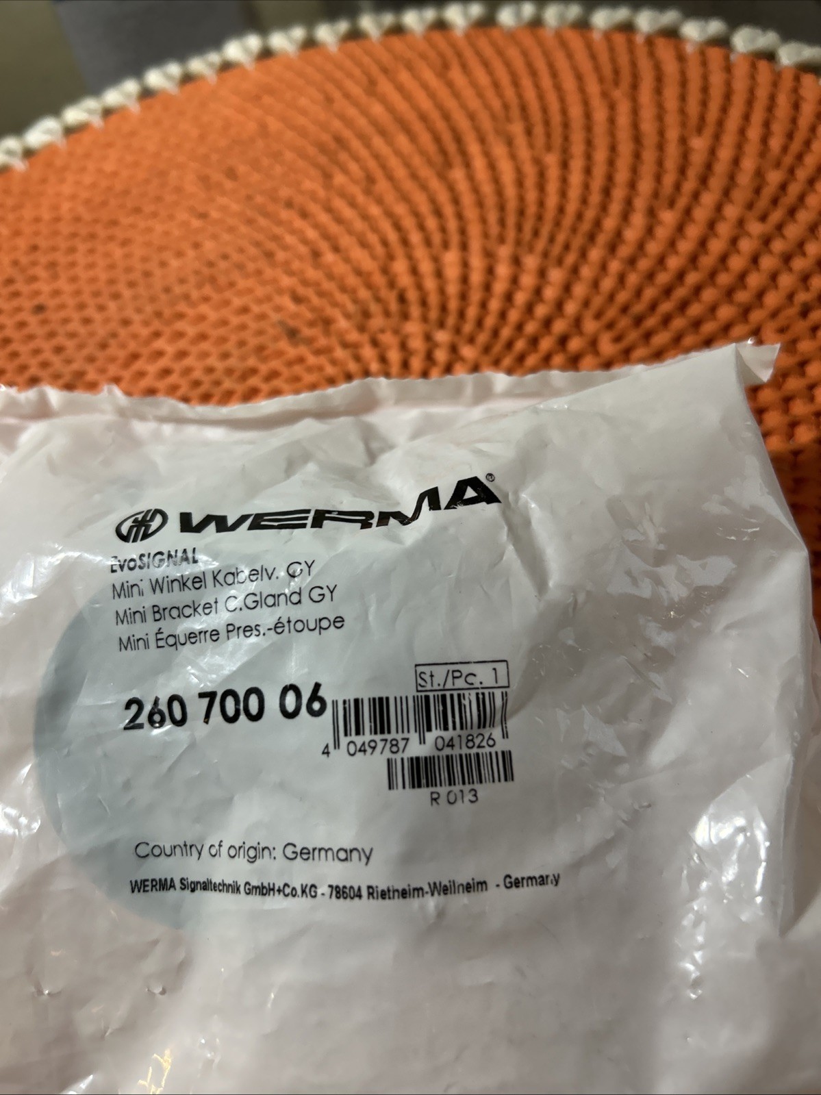 Wera Mini Bracket C.gland GY Evo Signal 260 700 06 (P05)