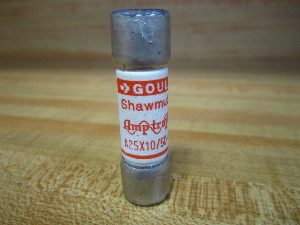 Gould Shawmut Ferraz Amp-Trap A25X10/50-10S Fuse (Pack of 2)