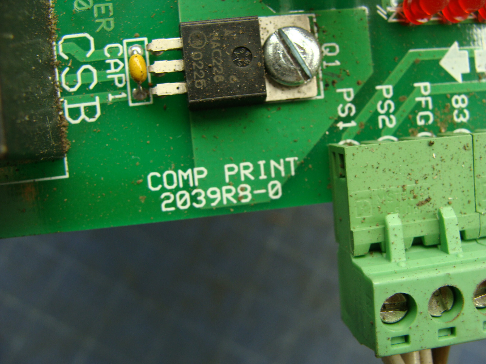 MCE ELEVATOR CIRCUIT BOARD HC-PCI/0 REV 8-B