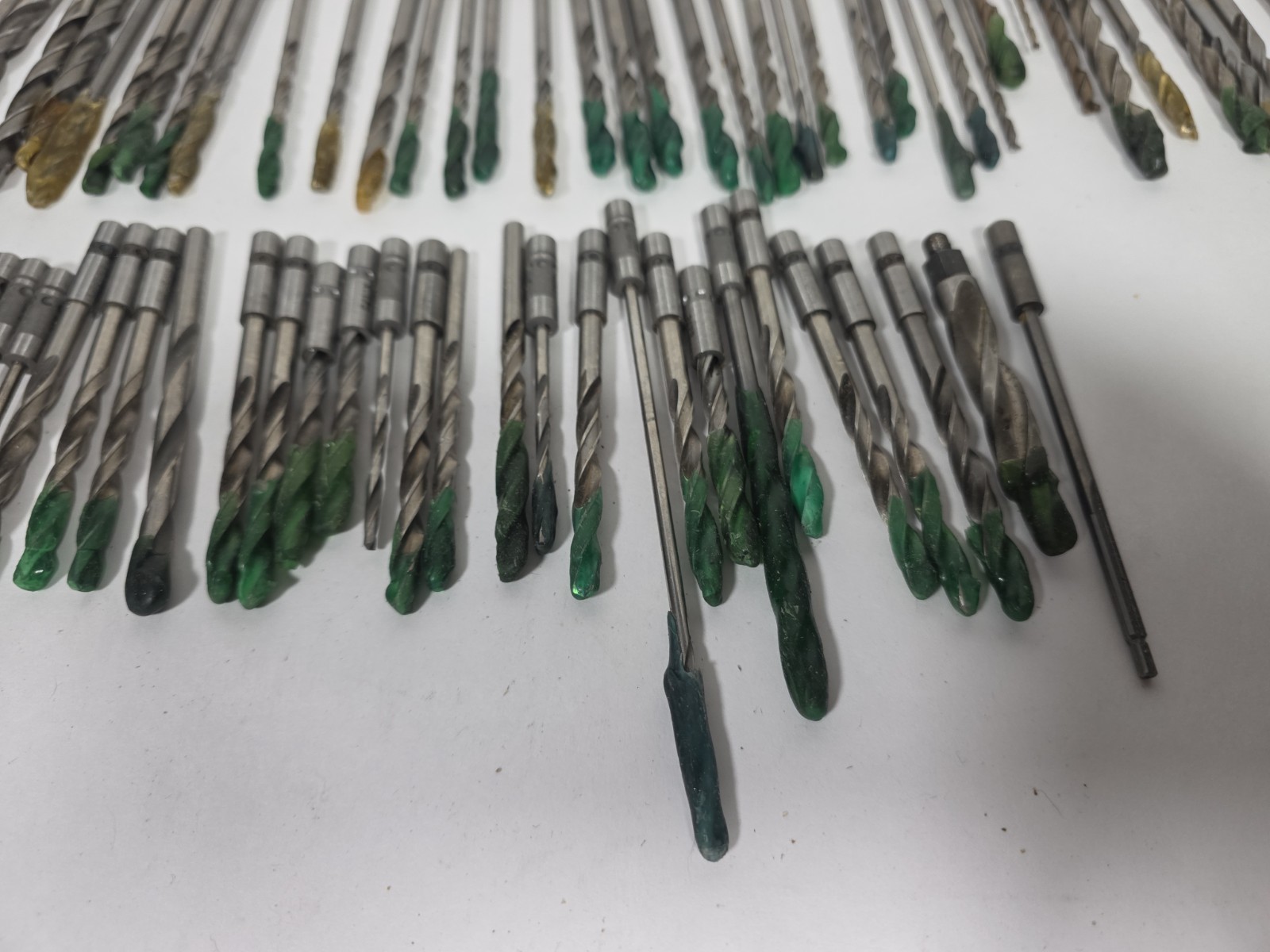 73x PTD HSS Brazil Quick-Change Drill Bits Lot Assorted Various Sizes Aircraft