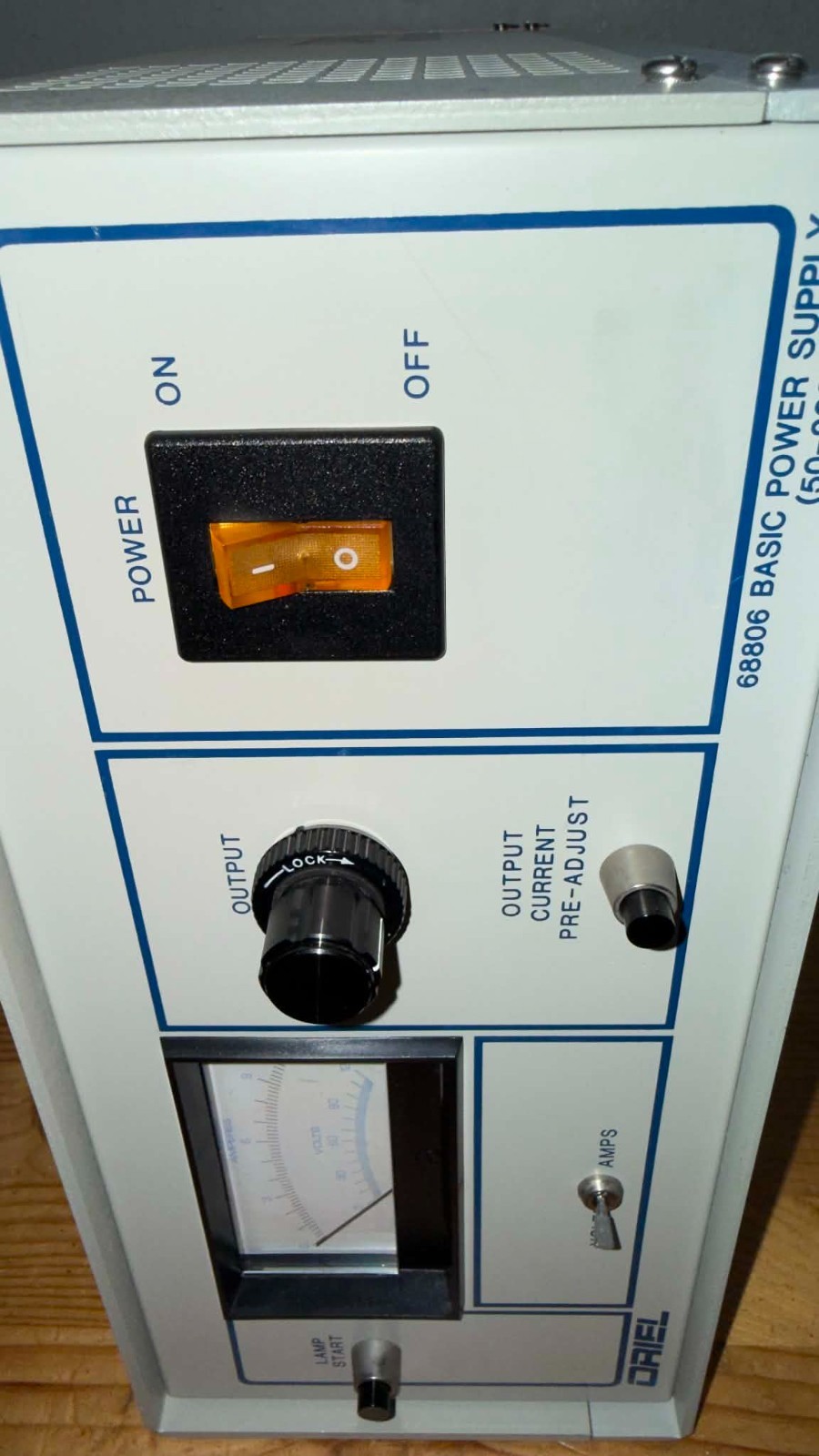 ORIEL INSTRUMENTS 68806 BASIC POWER SUPPLY – Tested only for power